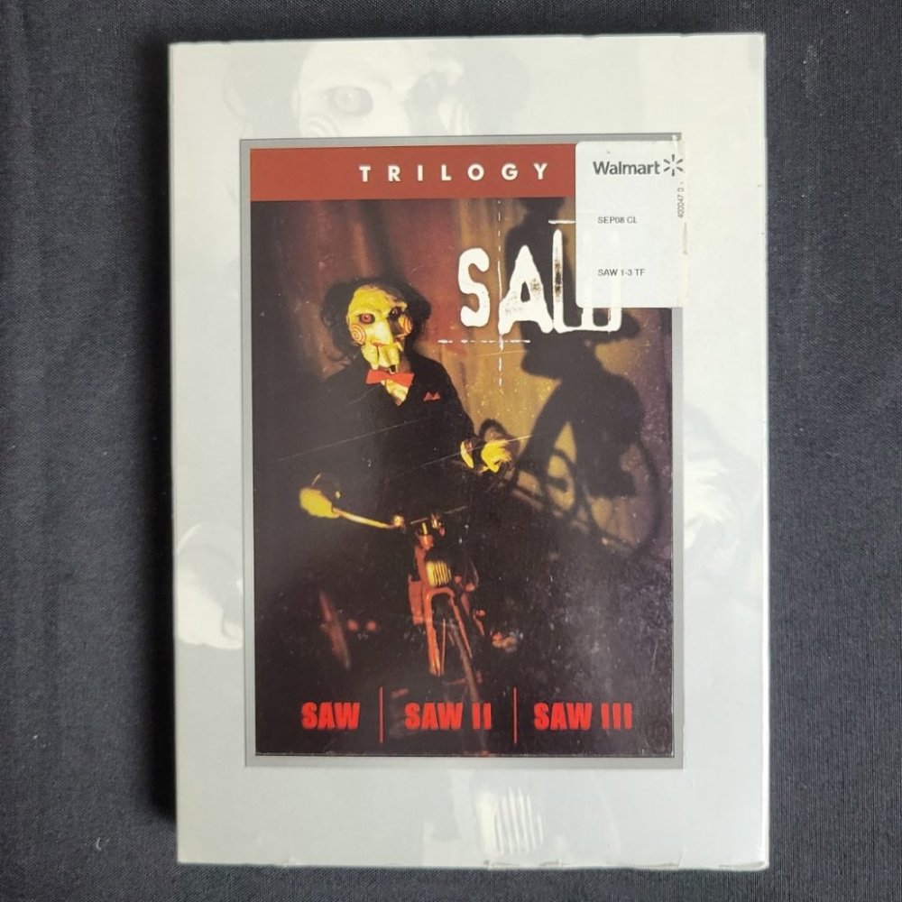 Saw Trilogy DVD - Saw, Saw II, Saw III